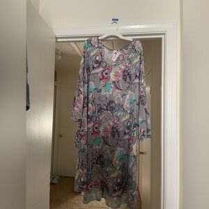 Floral Paisley Women's Dress
